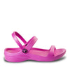 Women's 3-Strap Sandals - Hot Pink by DAWGS USA