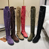 Knee High Boots for Women with Up Thigh High Boots