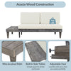 3-Piece Patio Furniture  Solid Wood Set by Blak Hom