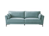 ACME Mesut Sofa, Light Blue Top Grain Leather by Blak Hom