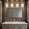 Brushed Gold Vanity Lights Wall Sconce by Blak Hom