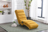 Linen Chaise Lounge Modern Message Chair by Blak Hom