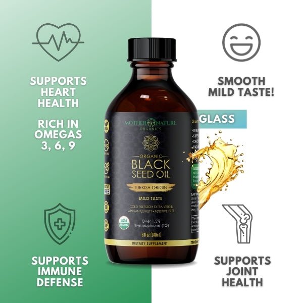 Black Seed Oil Turkish - Mother Nature Organics