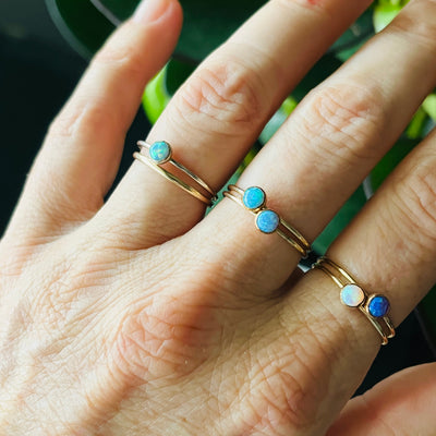 MARIA OPAL RING by SIREN JEWELRY