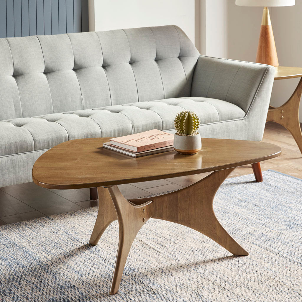 Triangle Solid Wood Coffee table by Blak Hom – Nellie's Way Beauty, Inc.