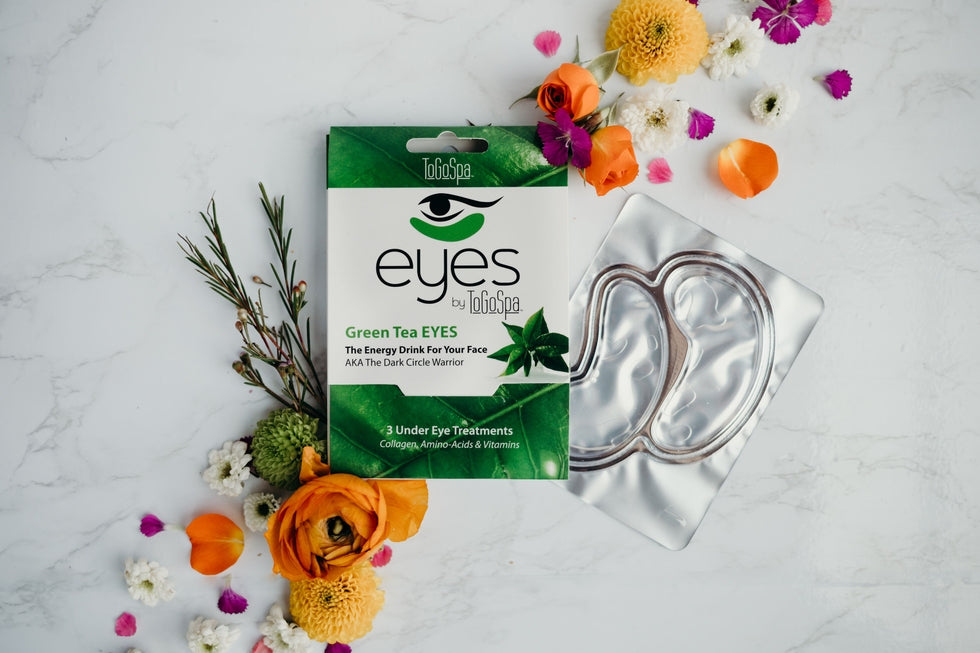 Green Tea Collagen Eye Pads by Distinct Bath & Body