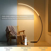 RGBW Modern Curve Floor Lamp | New Version by EP Light