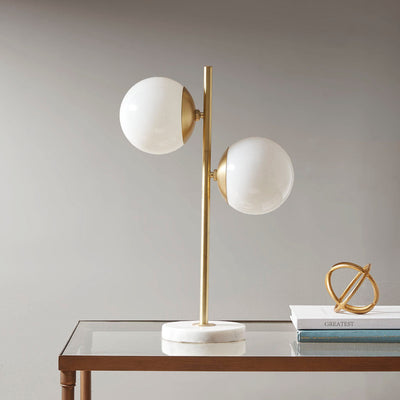 Marble Base Table Lamp by Blak Hom