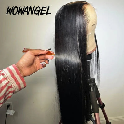 WOW ANGEL HD Lace Front Wigs 250% 13x6 Invisible HD Lace Front Wigs Straight Hair