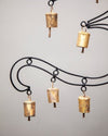OM Brass chime with 9 brass bells by OMSutra