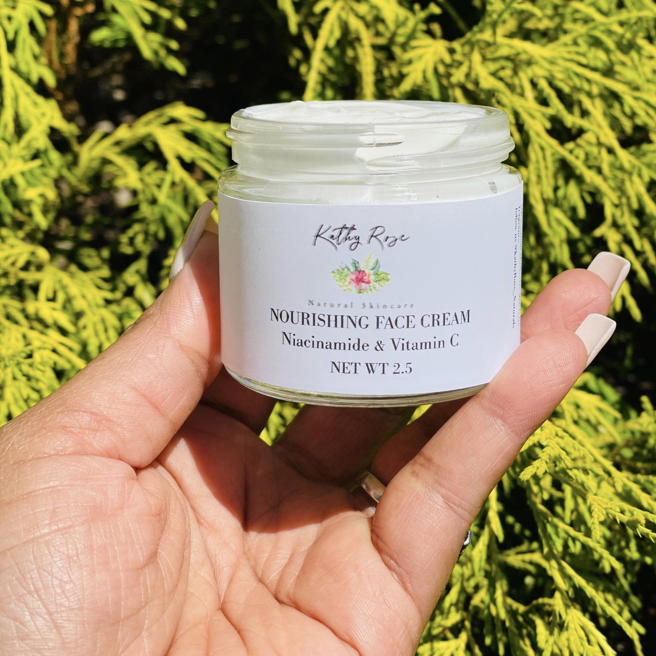 Niacinamide & Vitamin C Face Cream by KathyRoseNaturals