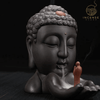 Ceramic Buddha Backflow Incense Burner by incenseocean