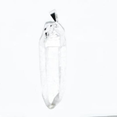 Single Crystal Point Pendant by Whyte Quartz