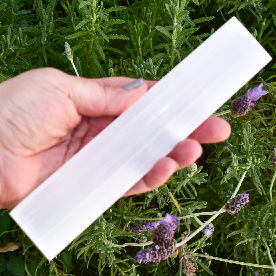 Polished Selenite Bar by Whyte Quartz