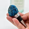 NEW Natural Stone Wine Bottle Stoppers by Whyte Quartz