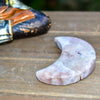 Pink Amethyst Crescent Moons by Whyte Quartz