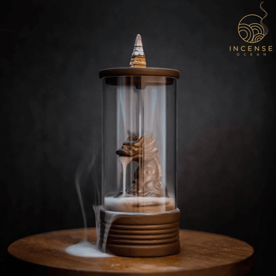 Dragon Incense Cone Burner by incenseocean