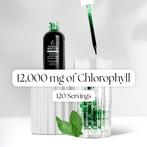 Chlorophyll Water Drops™ | Liquid Chlorophyll Water Drops | Chlorophyll Liquid by Chlorophyll Water - Nellie's Way Beauty, Inc.