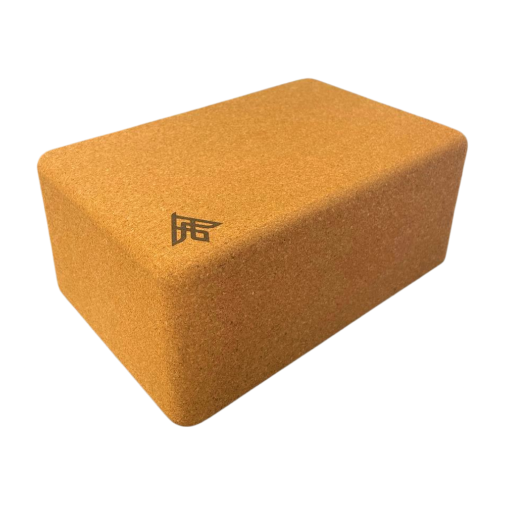 EcoBlock Cork Yoga Block - Made with FSC™ Certified Cork by Asivana Yoga