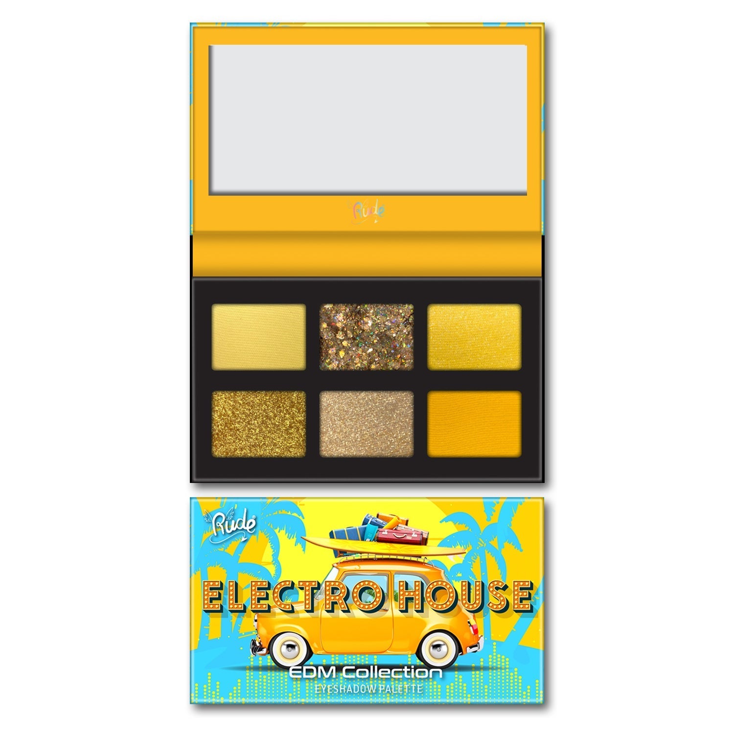 RUDE EDM Collection Eyeshadow Palette by Avera Group