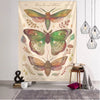 Nordic Psychedelic Butterfly Tapestry Wall Hanging