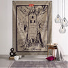 Psychedelic Tarot Tapestry Wall Hanging Bohemian
