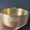 Altar Bowl Ritual Gold Plating