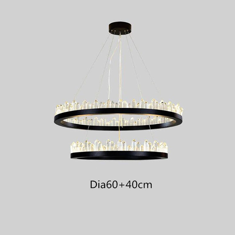 Manggic Modern Crystal Chandeliers LED