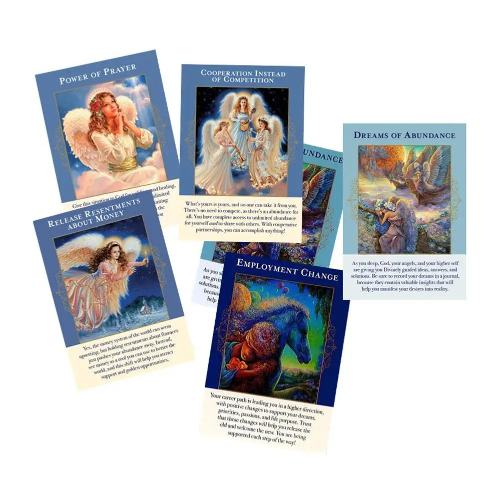 New Angels Of Abundance Oracle Cards