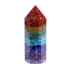 7 Chakra Energy Column Healing Crystal Decoration
