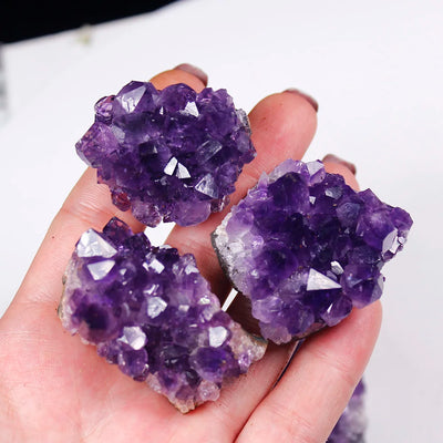 Natural Raw Purple Amethyst Quartz Crystal