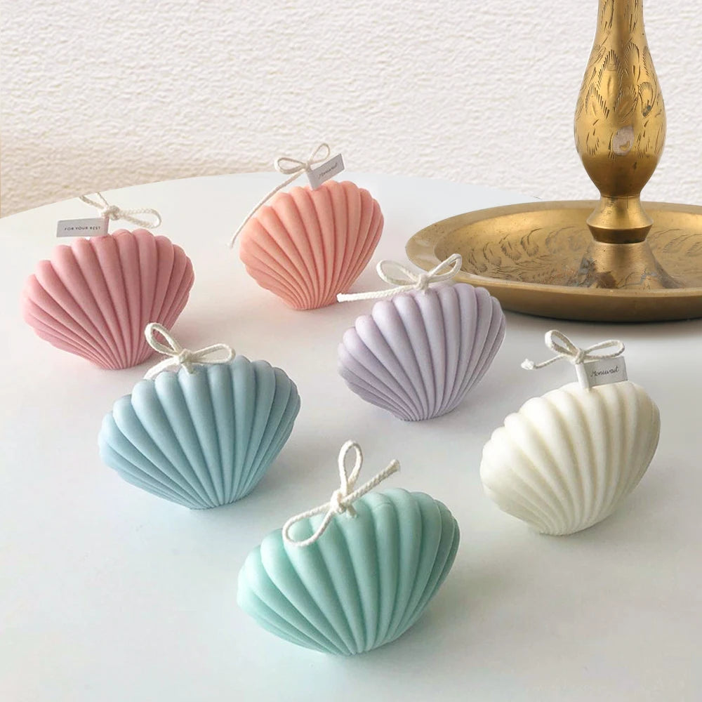 3D Seashell Candle Mold