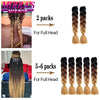 6 Bundles Jumbo Braiding Hair Extensions 24 Inch Synthetic Hair Braids for DIY Box Twist Crochet Hair