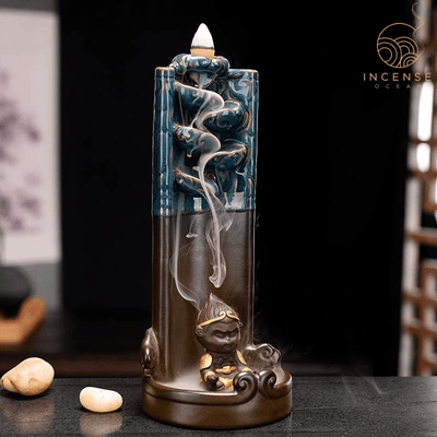 Waterfall Incense Burner The Monkey King by incenseocean