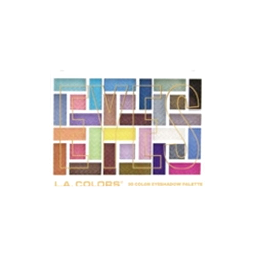 L.A. COLORS 30 Color Eyeshadow Palette by Avera Group