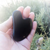 NEW Black Obsidian Gua Sha Massage Tool by Whyte Quartz