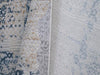 Modern Lelia Grey Blue Distressed Rug by Bareens Designer Rugs
