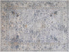 Vintage Zinnia Light Grey Blue Rug by Bareens Designer Rugs