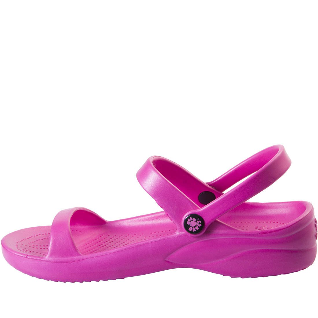 Women's 3-Strap Sandals - Hot Pink by DAWGS USA