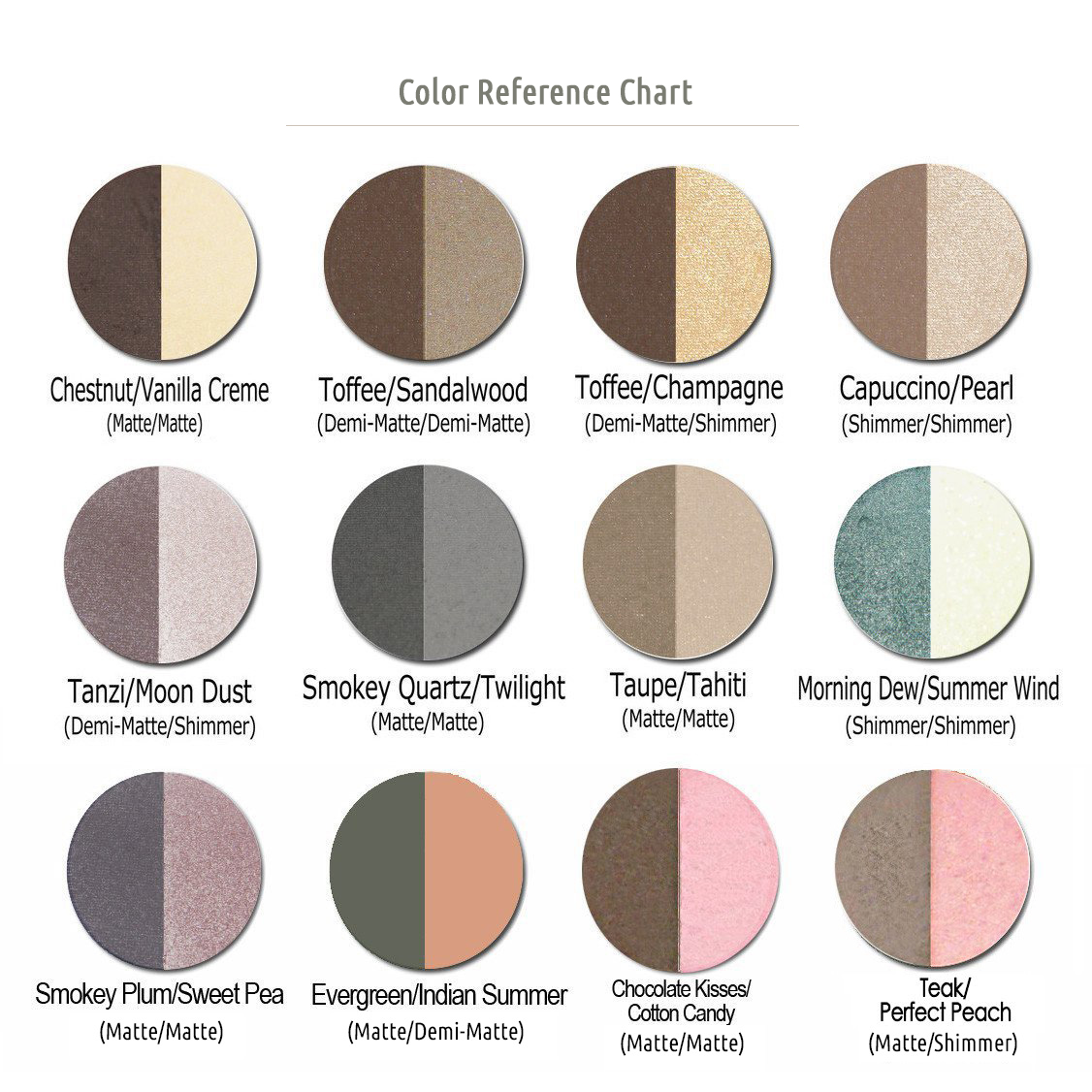 Pressed Eyeshadow Duos by Lauren Brooke Cosmetiques