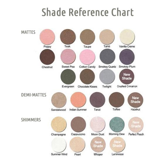 Pressed Eyeshadow Singles by Lauren Brooke Cosmetiques