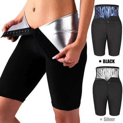 High-Waist Compression Legging Shorts With Body Shaper