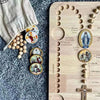 Montessori Inspired Wooden Rosary Board Family Prayer Rosary Boards