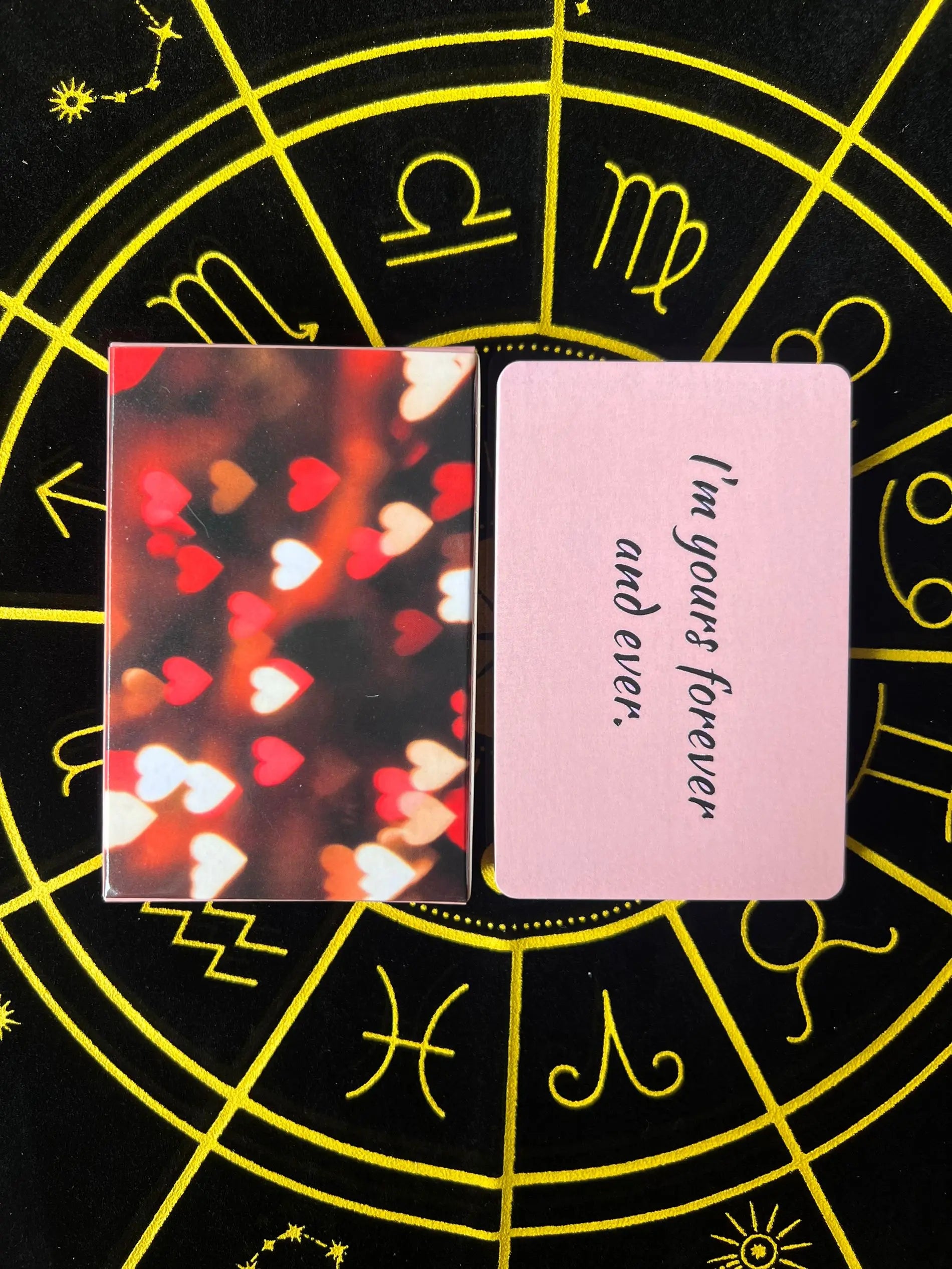 Twin Flame Love Notes oracle cards