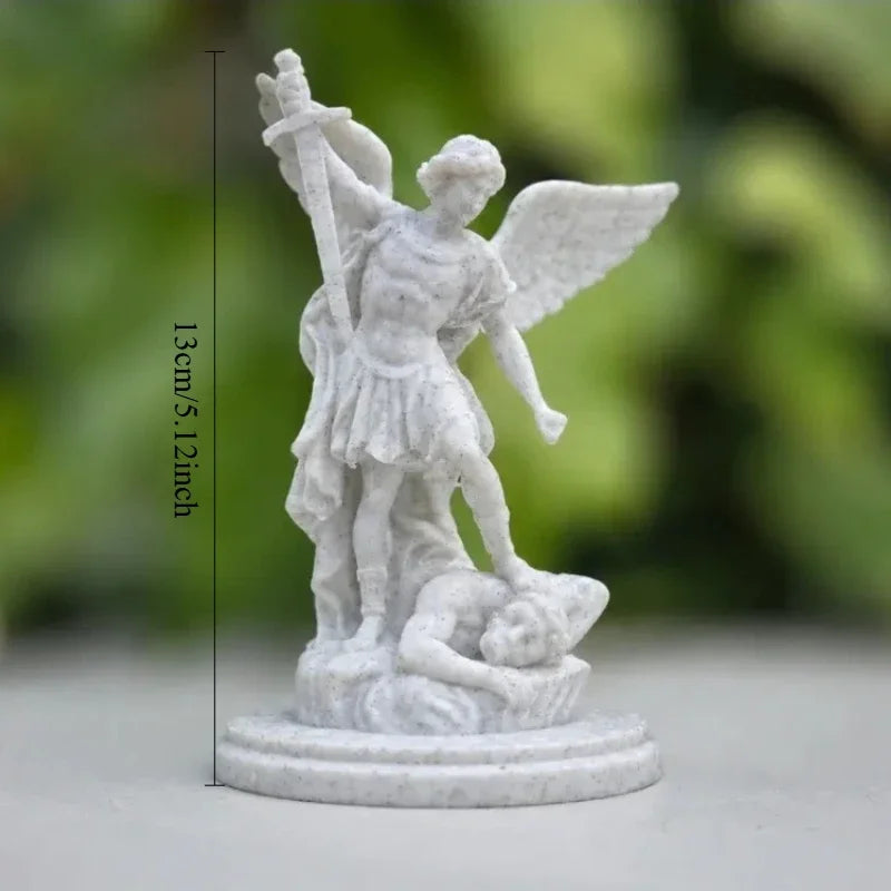 St. Michael 3D Relief Statue, Catholic Figurine,Christian Gift, Church Altar Sculpture,Decorations, Centerpieces, Party Supplies