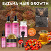 5PCS 100% Batana oil hair growth set African fast hair growth batana Hair Mask Anti hair loss break hair regrowth treatment