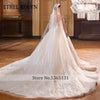 ETHEL ROLYN Luxury Wedding Dress  Glitter Long Sleeve Princess Sweetheart  Backless Bridal Gown