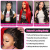 Princess | HD Transparent Lace Front Human Hair Wigs Pre-Plucked Brazilian Straight Lace Frontal Wig