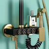 Bathroom Hot And Cold Shower System, Brass