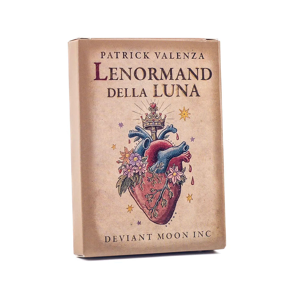 Lenormand Della Luna Tarot Deck 36Pcs Divination Fate Tarot Oracle Cards Party Entertainment Board Game Cards 7.3*10.2cm